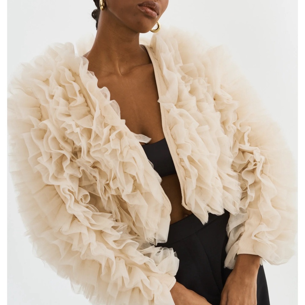 BRAND NEW BRITNY | RUFFLE TULLE JACKET